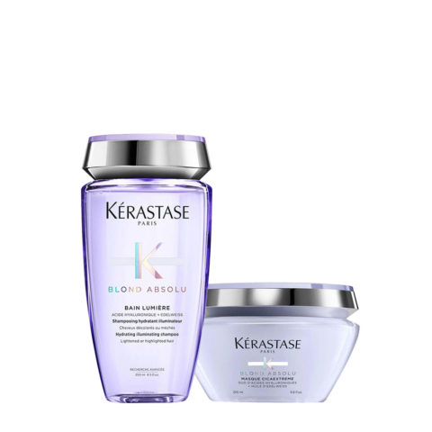 Kerastase Blond Absolu Bain Lumiere 250ml Masque Cicaextreme 200ml