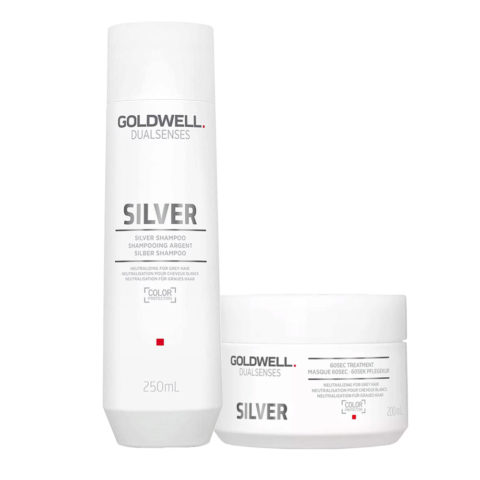 Dualsenses Silver Shampoo 250ml Silver 60s Treatment 200ml