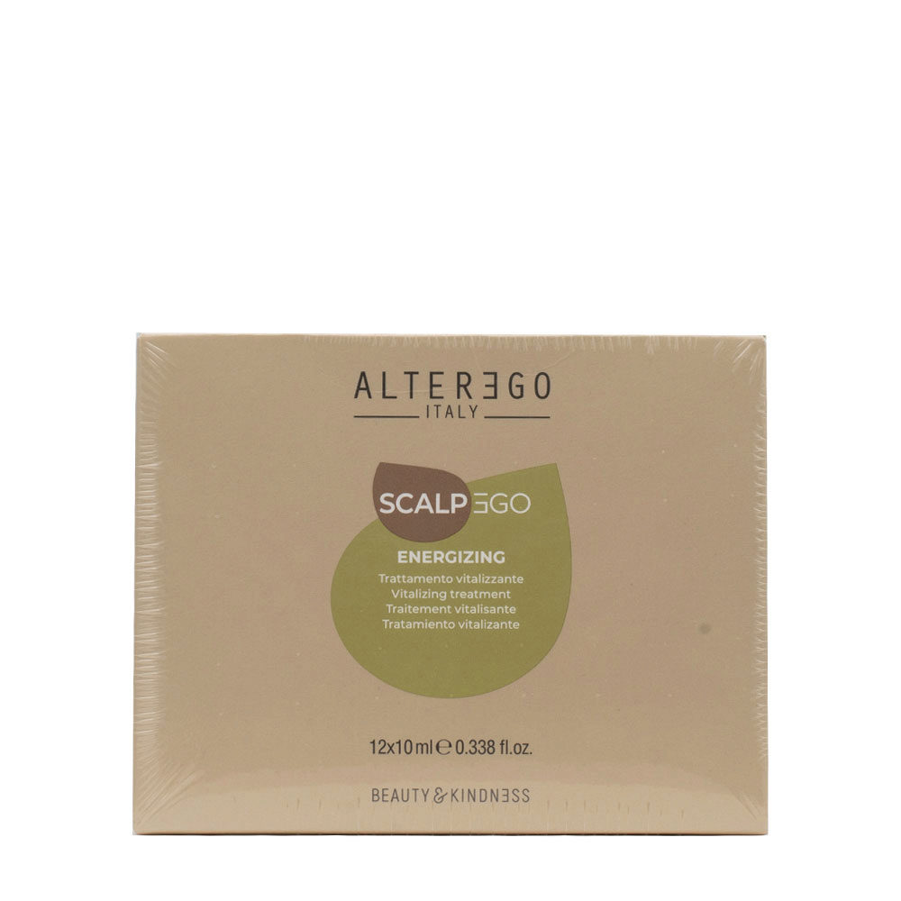 Alterego ScalpEgo Energizing Vitalizing Treatment 12x10ml - Vitalisierende Behandlung