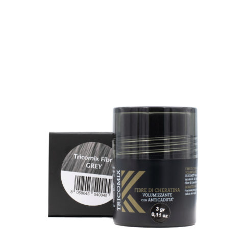 Tricomix Fibre Di Cheratina Grey 3gr - voluminisierende Keratinfasern mit Anti-Fall-Wirkung