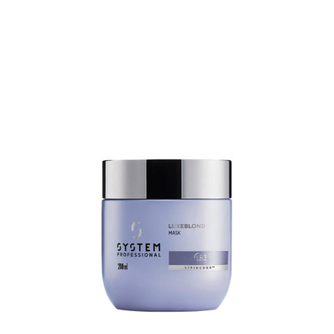 System Professional LuxeBlond Mask 200ml - Maske für blondes Haar