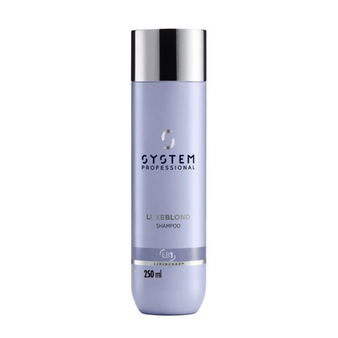 System Professional LuxeBlond Shampoo 250ml - Shampoo für blondes Haar