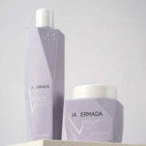 VIAHERMADA Anti-Yellow Shampoo 250ml Mask 250ml Silky Oil 50ml + abgerundeter Haarreifen als Geschenk