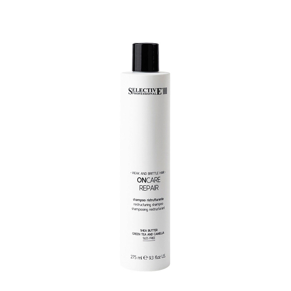 Selective Professional On Care Repair Shampoo 275ml - restrukturierendes Shampoo für geschädigtes Haar