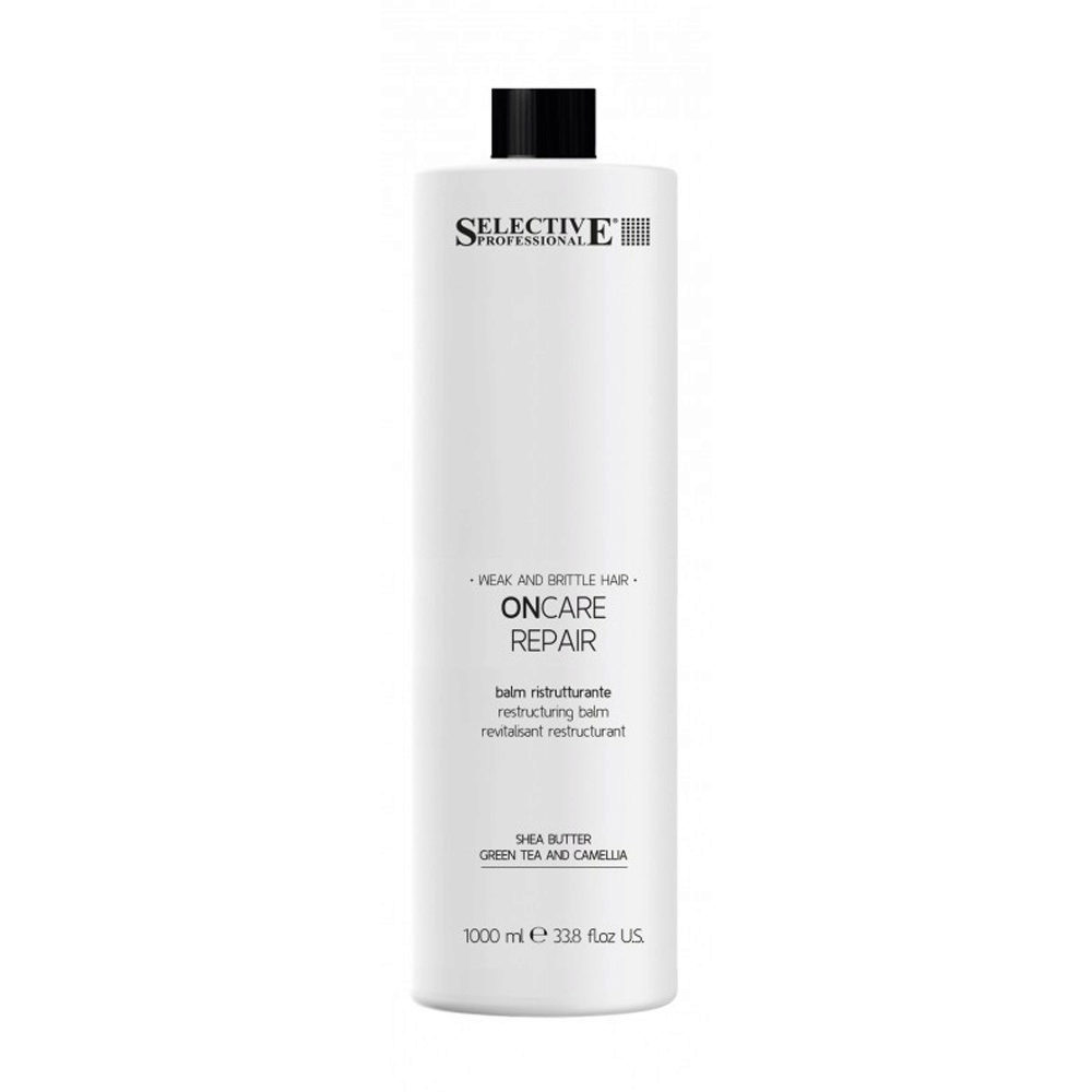 Selective Professional On Care Repair Balm 1000ml - Pflegespülung für geschädigtes Haar