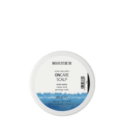 Selective Professional Scalp Marine Scrub 167ml - entgiftendes Peeling für erstickte Kopfhaut