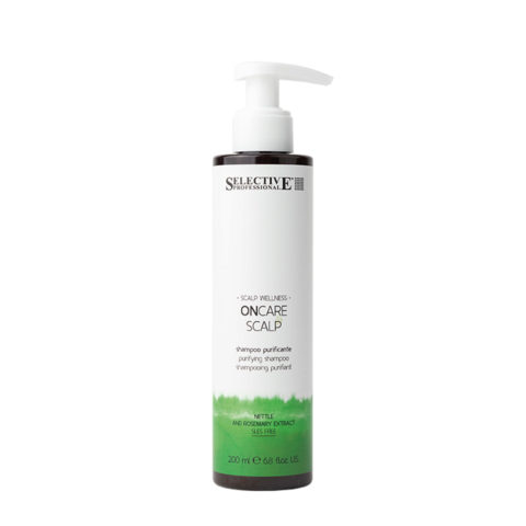 Selective Professional Scalp Purifying Shampoo 200ml - Shampoo für Kopfhaut mit Schuppen