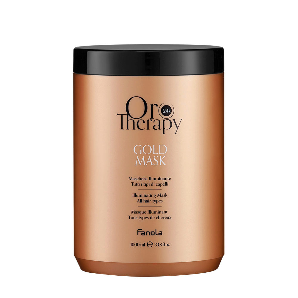 Fanola Oro Therapy Oro Puro Gold Mask 1000ml - leuchtende Maske
