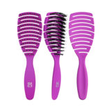 Ilū Easy Detangling Hair Brush Purple - Entwirrungsbürste Ilū Easy Detangling Hair Brush Purple - Entwirrungsbürste