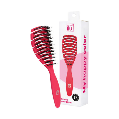 Ilū Easy Detangling Hair Brush Rose - Entwirrungsbürste