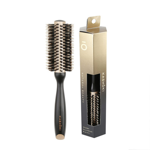 Hair Brush Natural Beauty 22mm -  Holzbürste