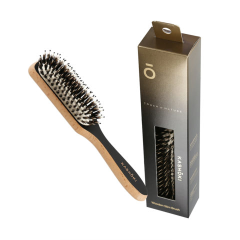 Hair Brush Touch Of Nature Slim - Holz-Entwirrungsbürste