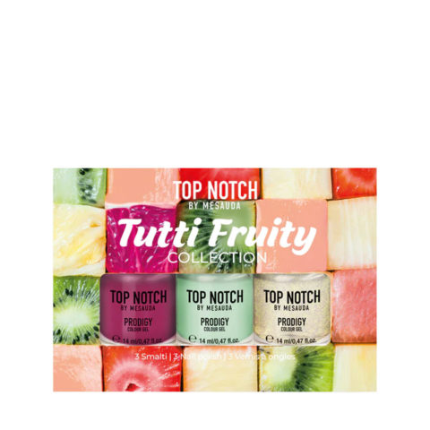 Mesauda Top Notch Set Tutti Fruity 3x14ml - Nagellackbox