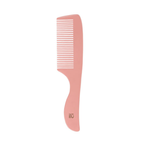 Ilū Bamboom Hair Comb Sweet Tangerine - schmaler Zahnkamm