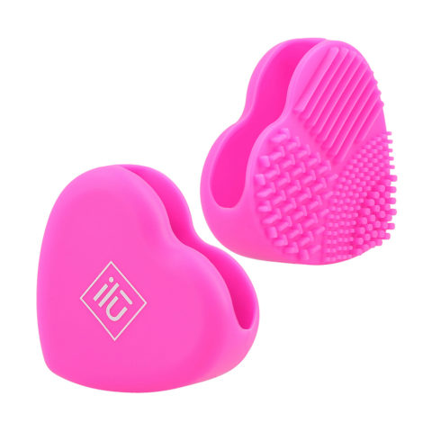 Ilū Make Up Brush Cleaner Hot Pink  - Pinselreinigungsmatte