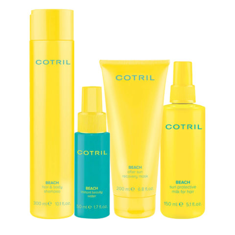 Cotril Beach Shampoo 300ml Beauty Water 50ml Mask 200ml Milk 150ml