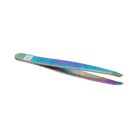 Ilū Make Up Tweezers Slant Rainbow - Pinzette