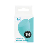 Ilū Make Up Olive Cut Sponge Turquoise - Make-up-Schwamm