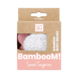 ilū Skin Care BambooM! Face Brush Sweet Tangerine - Gesichtsreinigungsbürste