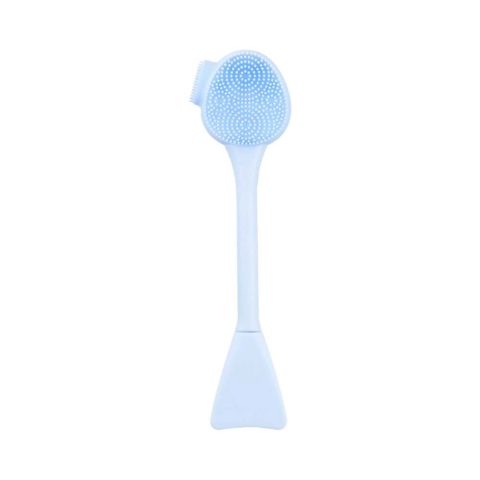 Skin Care Face Brush Blue - Silikon-Gesichtsbürste