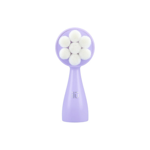 Skin Care Face Brush Purple - Silikon-Gesichtsbürste