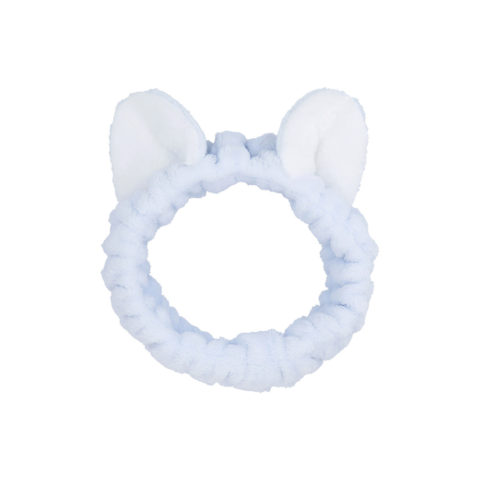 Skin Care Headband Blue - Stirnband