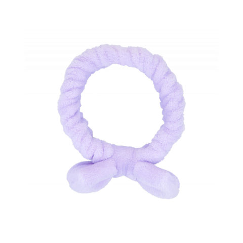 Skin Care Headband Purple - Stirnband