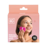 ilū Makeup Remover Pads Pink 3 pz - wiederverwendbare abschminkpads