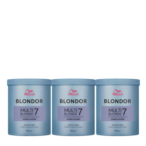 Blondor Multi Blonde Powder Lightener 800gr X3