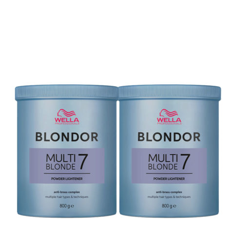 Blondor Multi Blonde Dust-Free Powder Lightener 800gr X2