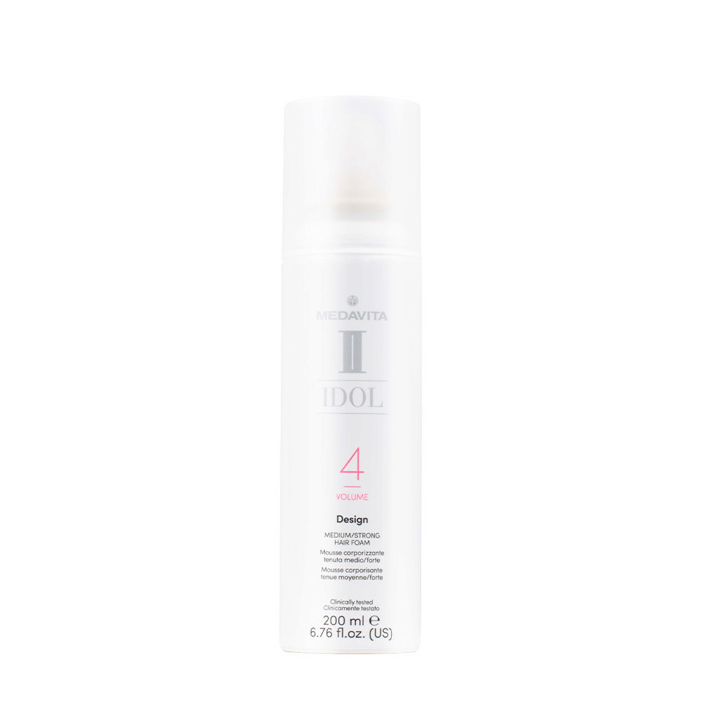 Medavita Idol Volume Design Medium/Strong Hair Foam 200ml - Volumen Mousse