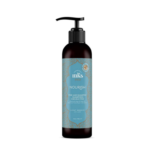 MKS Eco Nourish Fine Hair Shampoo Light Breeze Scent 296ml - Shampoo für feines Haar
