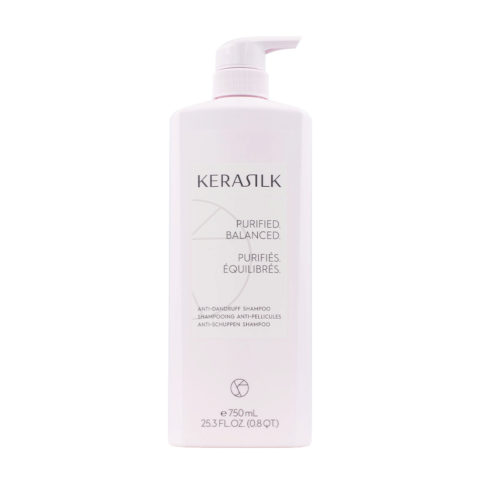 Kerasilk Essentials Anti-Dandruff Shampoo 750ml  - Shampoo für fettige Kopfhaut