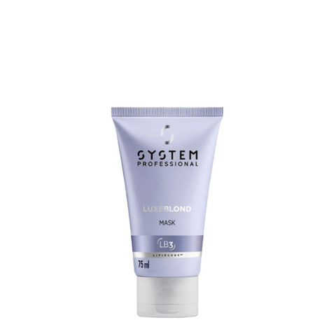 System Professional LuxeBlond Mask 75ml - Maske für blondes Haar