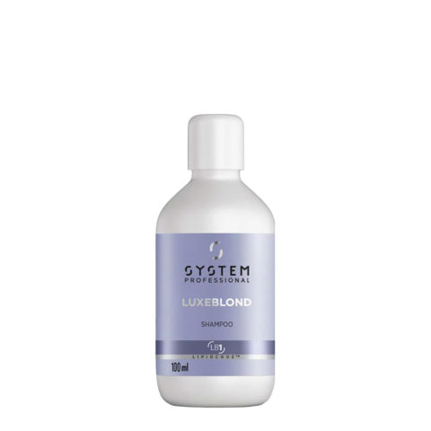 System Professional LuxeBlond Shampoo 100ml - Shampoo für blondes Haar