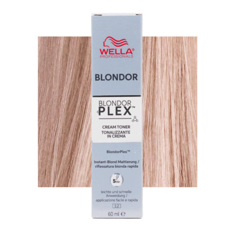 Blondor Plex Cream Toner Lightest Pearl /16 60ml - Creme-Toner