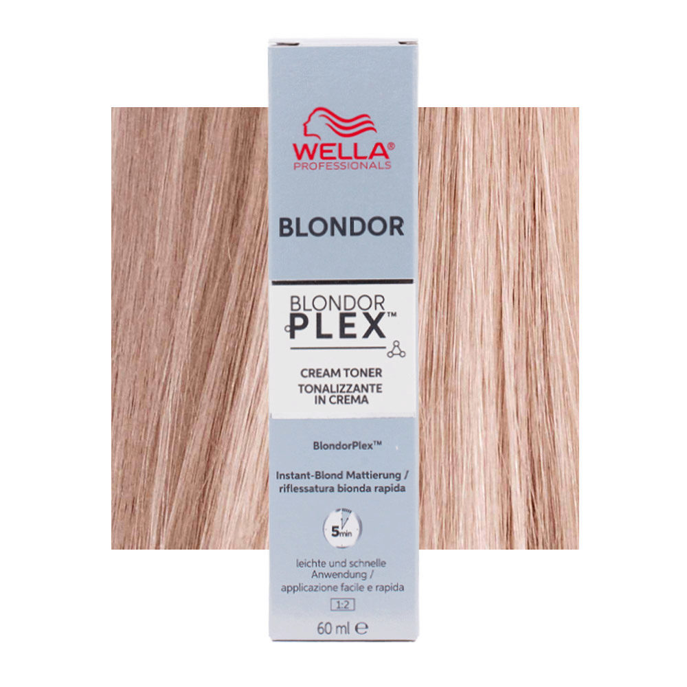 Wella Blondor Plex Cream Toner Lightest Pearl /16 60ml - Creme-Toner