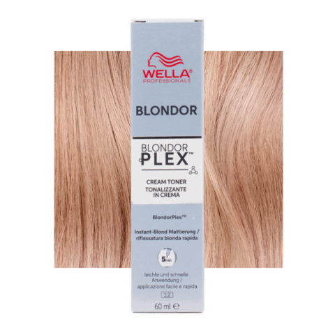Wella Blondor Plex Cream Toner Sienna Beige /96 60ml - Creme-Toner