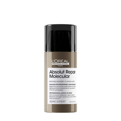 L'Oreal Professionnel Paris Serie Expert Absolut Repair Molecular Leave-In 100ml - Reparatur Behandlung