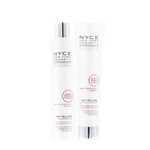 Nyce Luxury Care Beautox Blondy System No Yellow Shampoo 250ml Conditioner 200ml