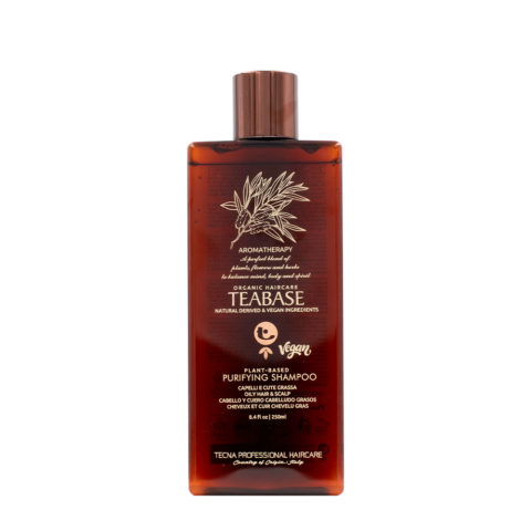 Teabase Aromatherapy Purifying Shampoo 250ml - Shampoo für fettiges Haar und fettige Kopfhaut