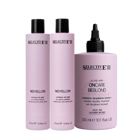 On Care No Yellow Shampoo 275ml Conditioner 275ml Super Blond 300ml