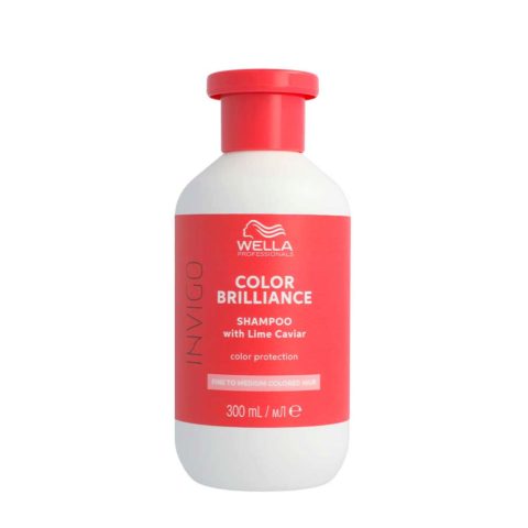 Wella Invigo Color Brilliance Fine Color Protection Shampoo 300ml - Farbschutzshampoo für feines Haar