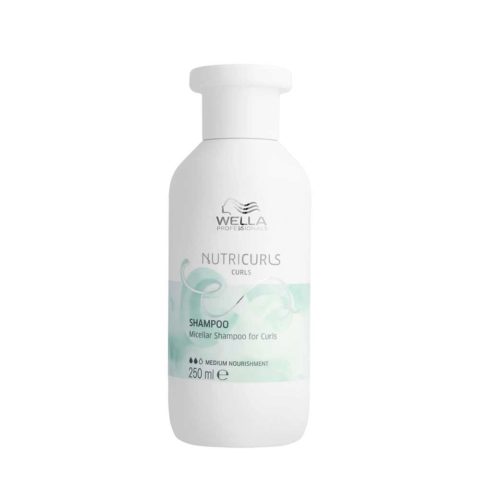 Wella Nutricurls Micellar Shampoo 250ml - Mizellenshampoo für Locken