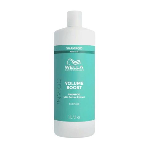 Wella Invigo Volume Boost Shampoo 1000ml - volumengebendes Shampoo