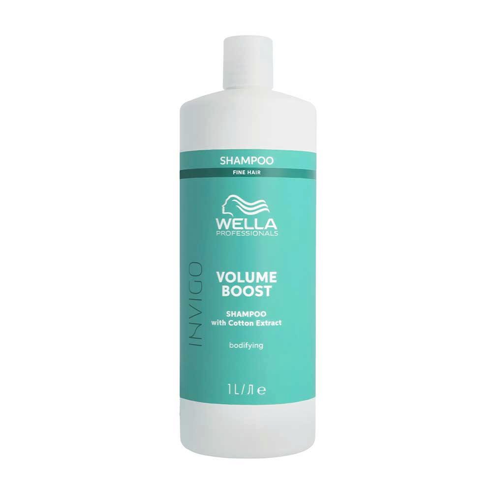 Wella Invigo Volume Boost Shampoo 1000ml - volumengebendes Shampoo