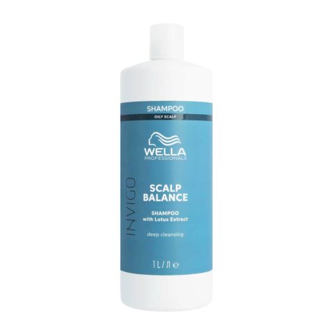 Wella Invigo Scalp Balance Pure Shampoo 1000ml - reinigendes Shampoo