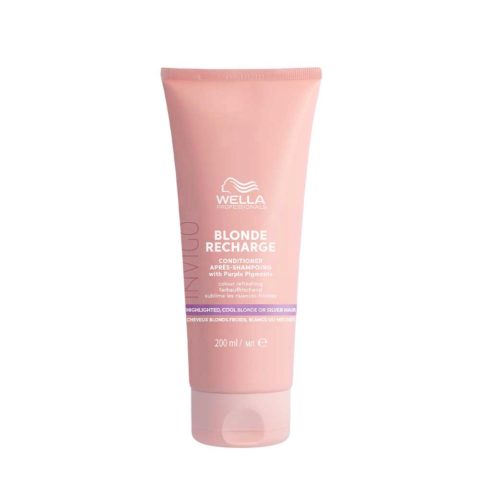 Wella Invigo Blonde Recharge Cool Color Refreshing Conditioner 200ml - Spülung für blondes Haar