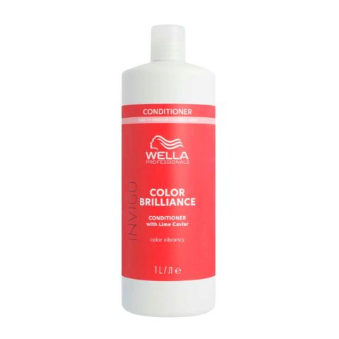 Wella Invigo Color Brilliance Fine Vibrant Color Conditioner 1000ml - Spülung für normal-feines Haar