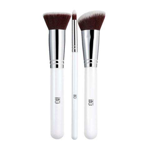 Ilū Make Up Flat Top Kabuki Brush 101 Concealer Brush 117 Kabuki Brush 301